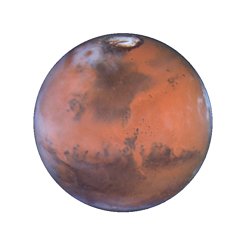 Mars from HABBLE galery